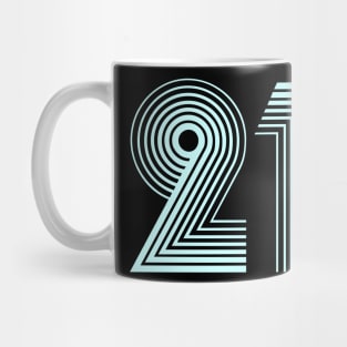 21 Happy Birthday Celebration Mug